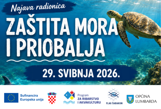 Poziv na radionice za zaštitu mora i priobalja