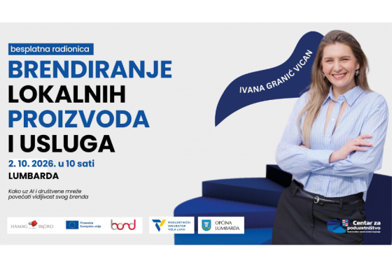 Radiona “Brendiranje lokalnih proizvoda i usluga”